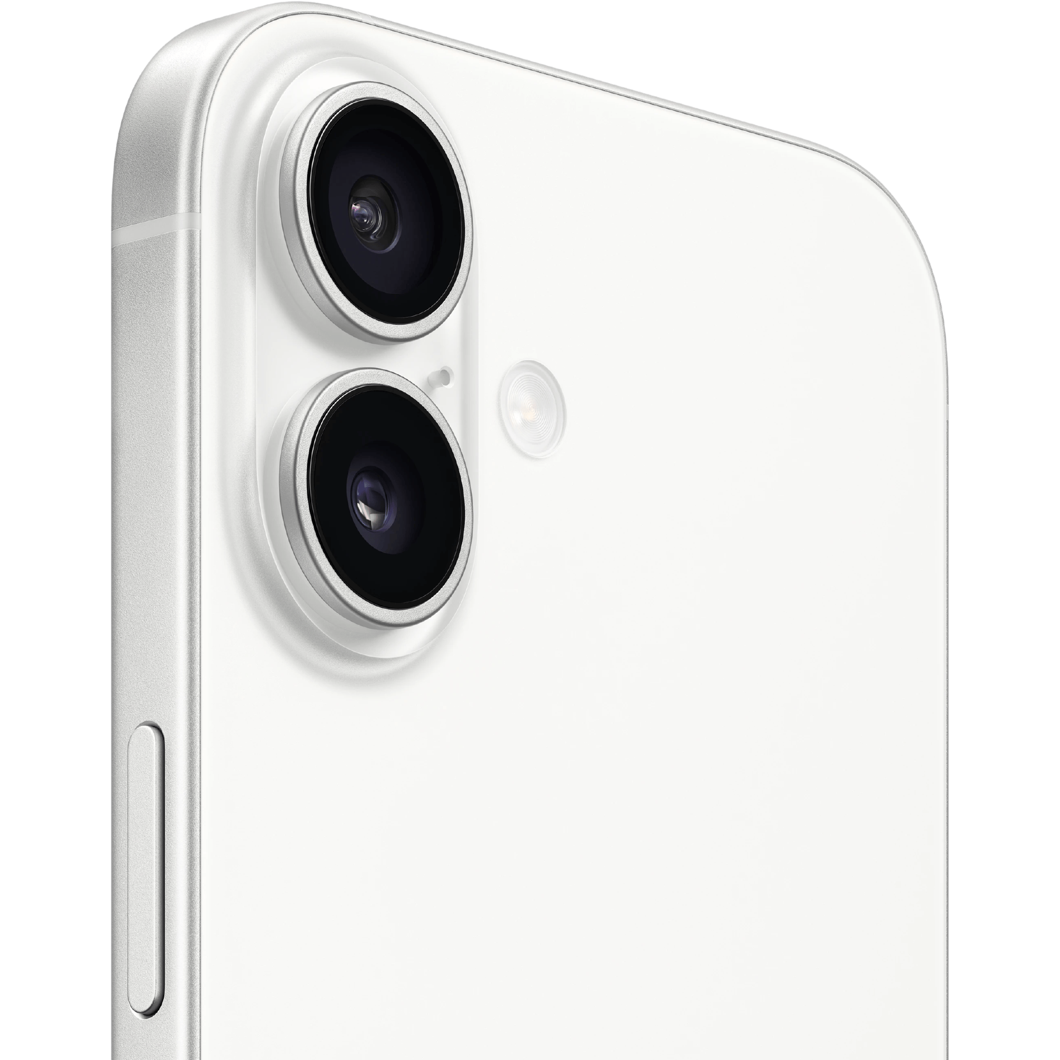 Apple iPhone 17 White - Aanzicht vanaf links