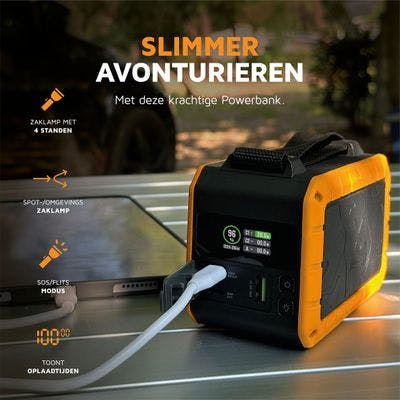 Xtorm 100W Rugged Powerbank 40.000 mAh Zwart