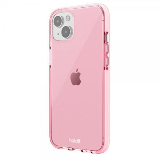 Holdit iPhone 14 Plus Transparante Backcover Roze