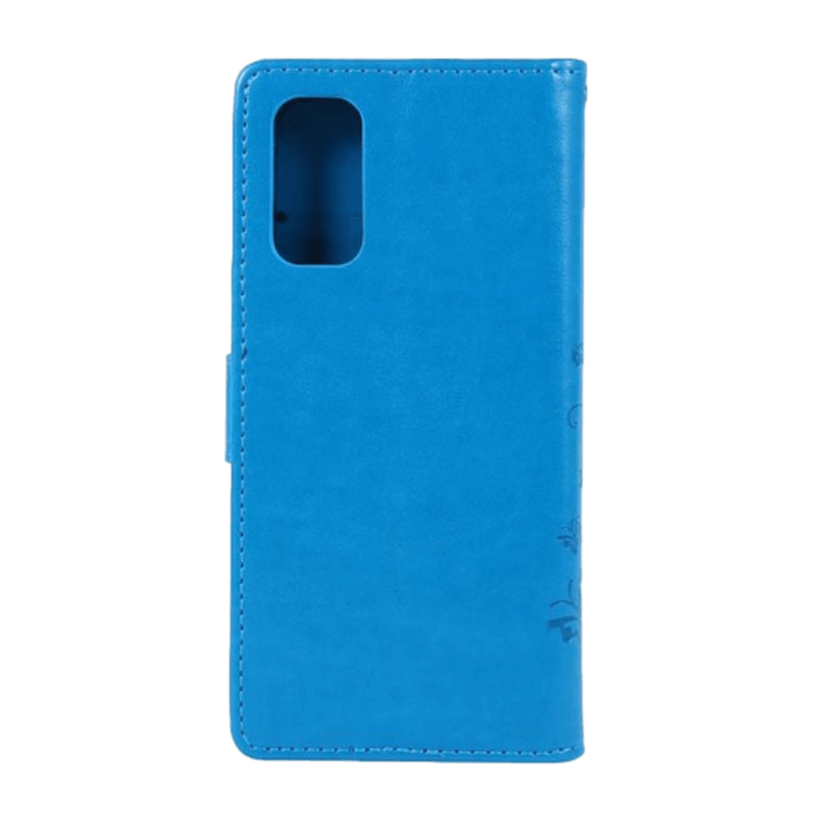 Mocaa Samsung Galaxy S20 Booklet Telefoonhoesje Blauw