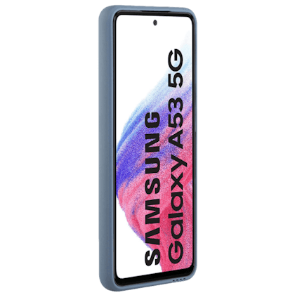 CaseBody Samsung Galaxy A53 Telefoonhoesje met Kaarthouder Grijs