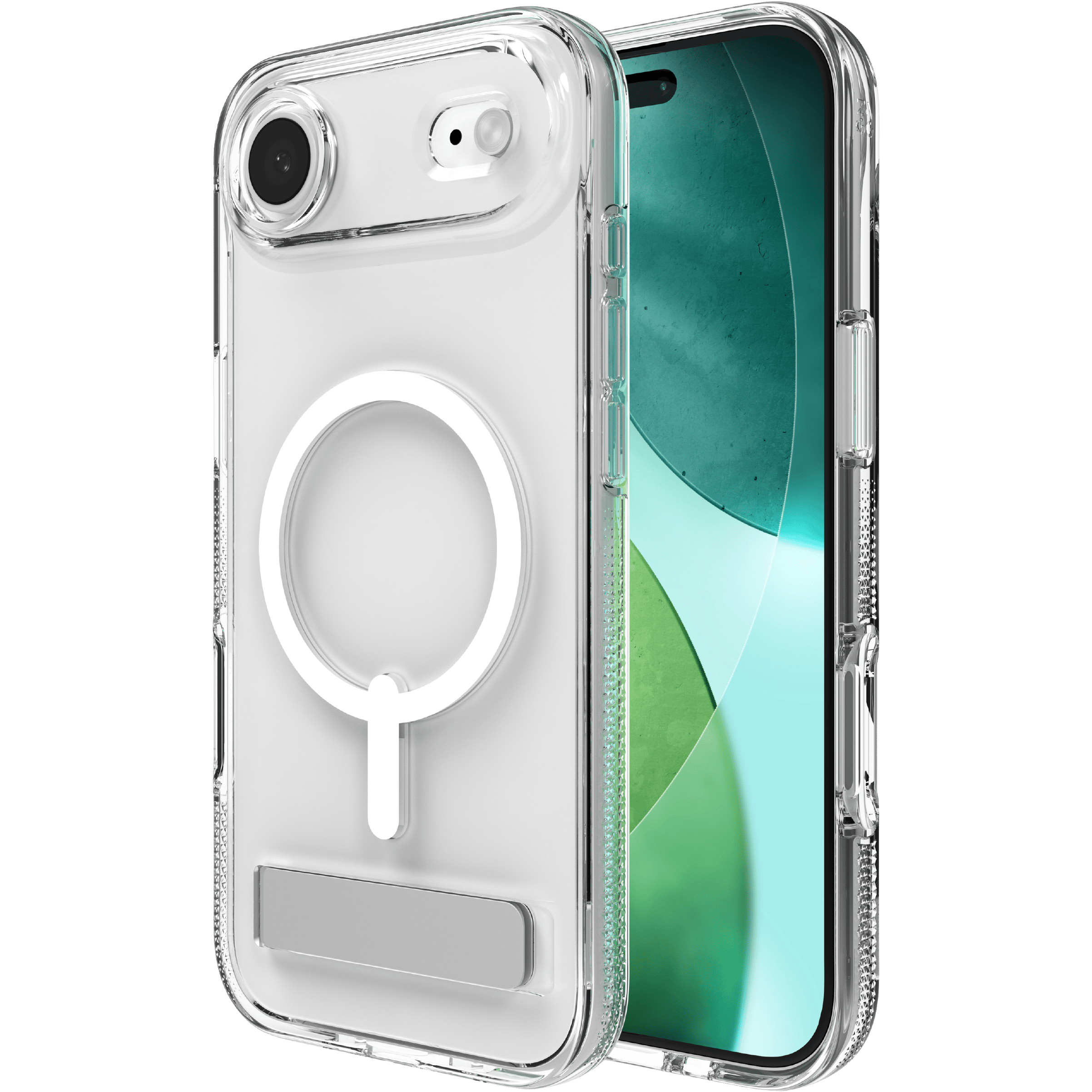 ZAGG iPhone Air MagSafe Crystal Palace Case met Kickstand - Voorkant