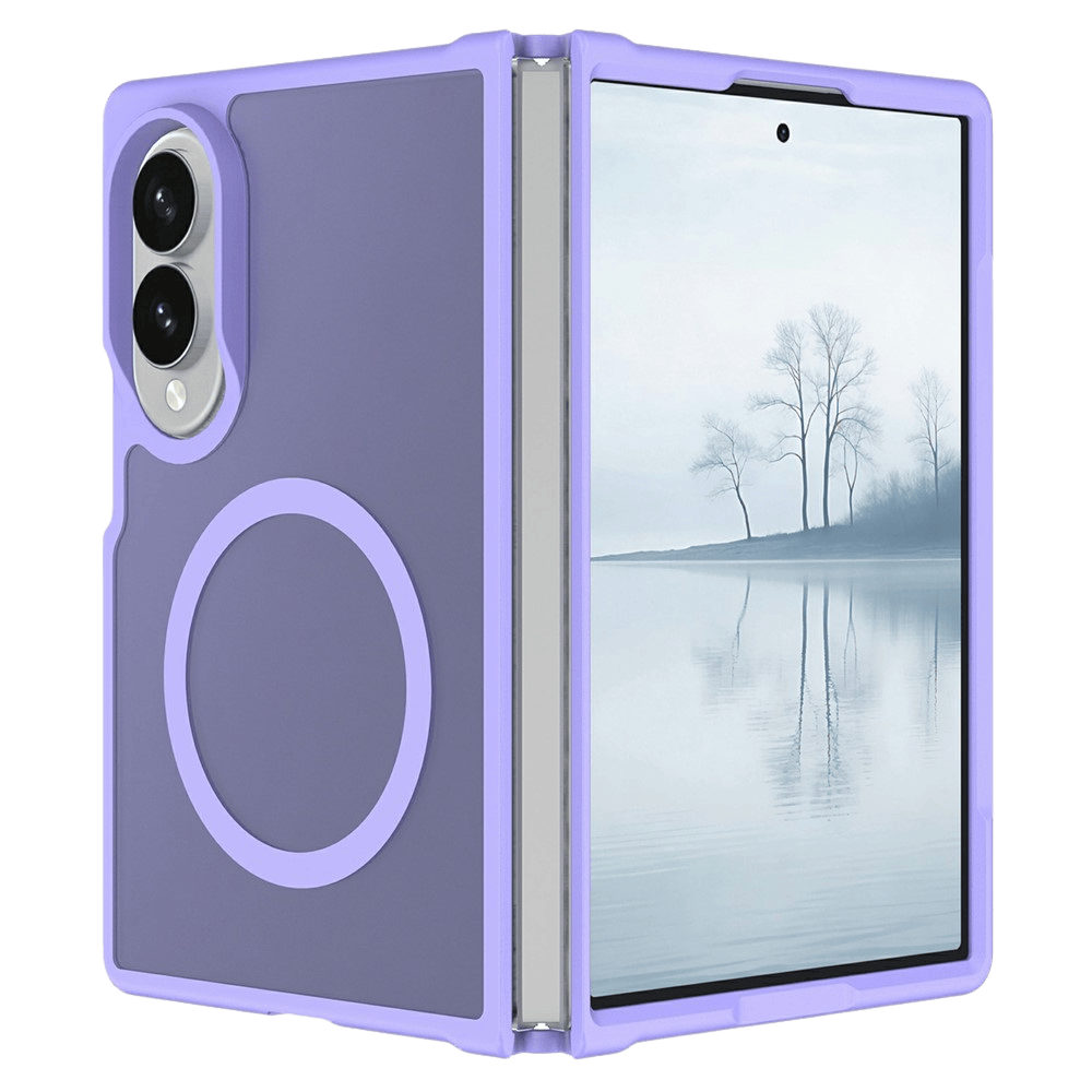 CaseBody Samsung Galaxy Z Fold8 Magnetisch Hoesje Paars