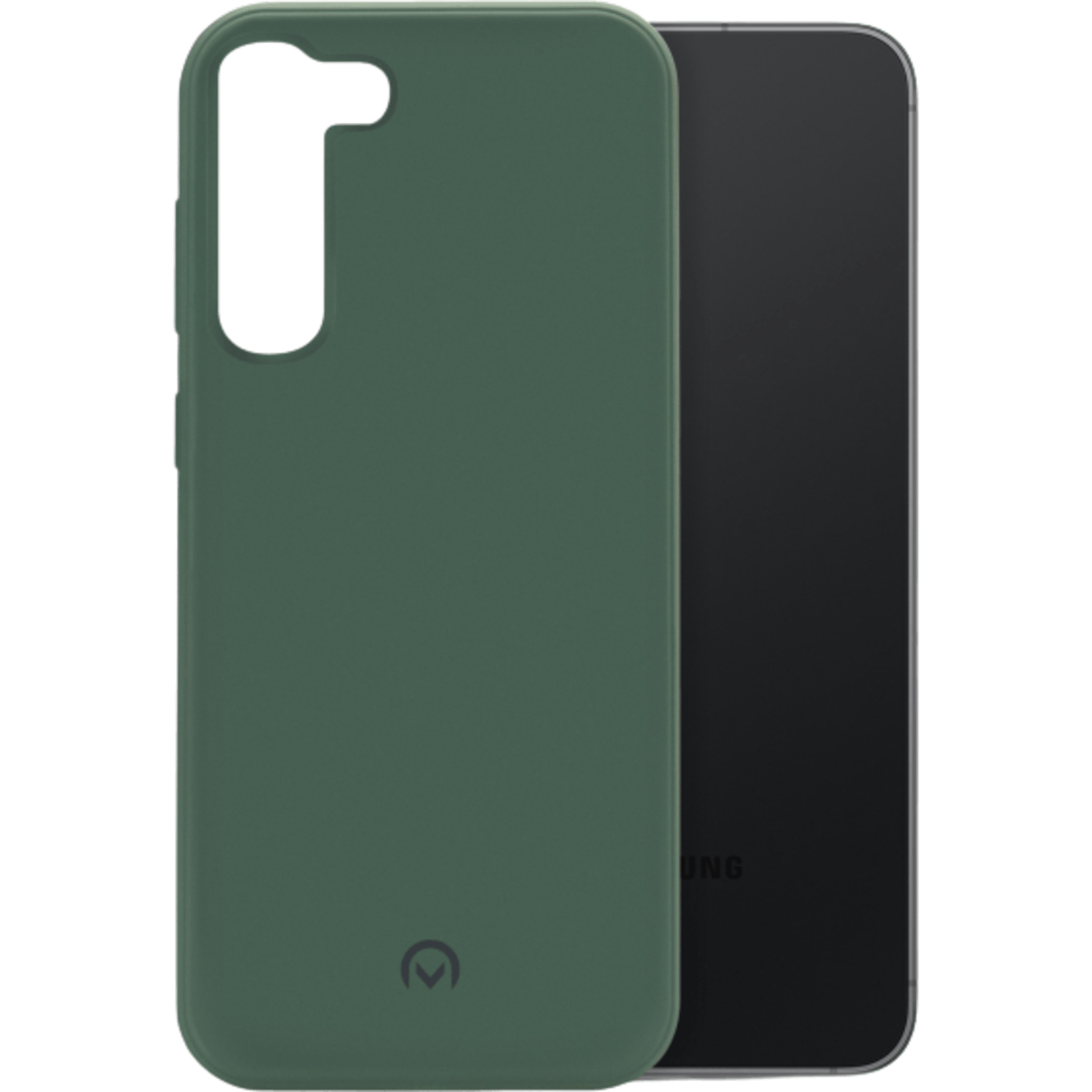 Mobilize Galaxy S23 Plus Siliconen (TPU) Hoesje Groen - Voorkant