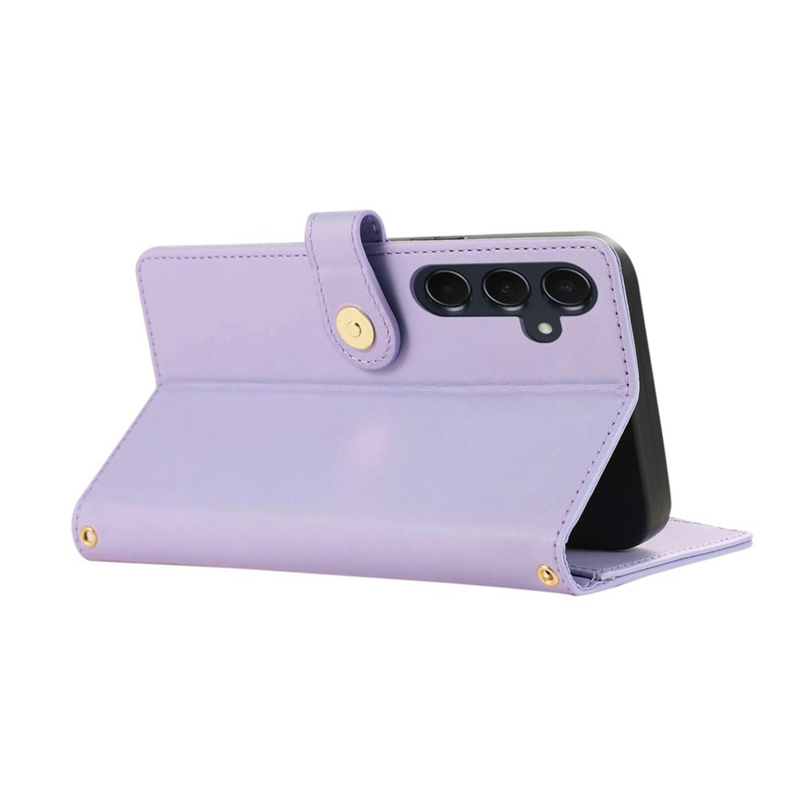 TwoTone Samsung Galaxy A57 Wallet Hoesje Paars