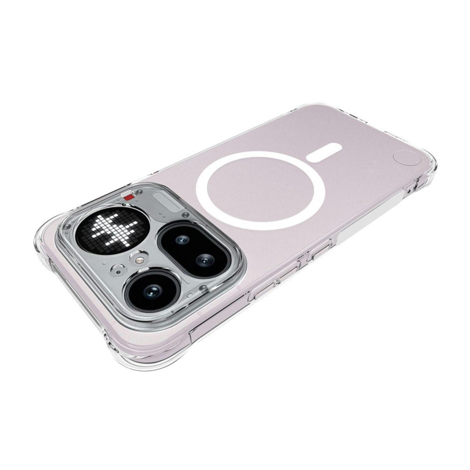 CaseBody Nothing Phone (4a) Pro Magnetisch Hoesje Transparant