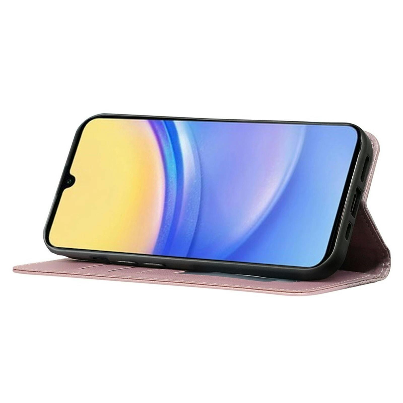 TwoTone Samsung Galaxy A36 Slim Magnetic Bookcase Roze