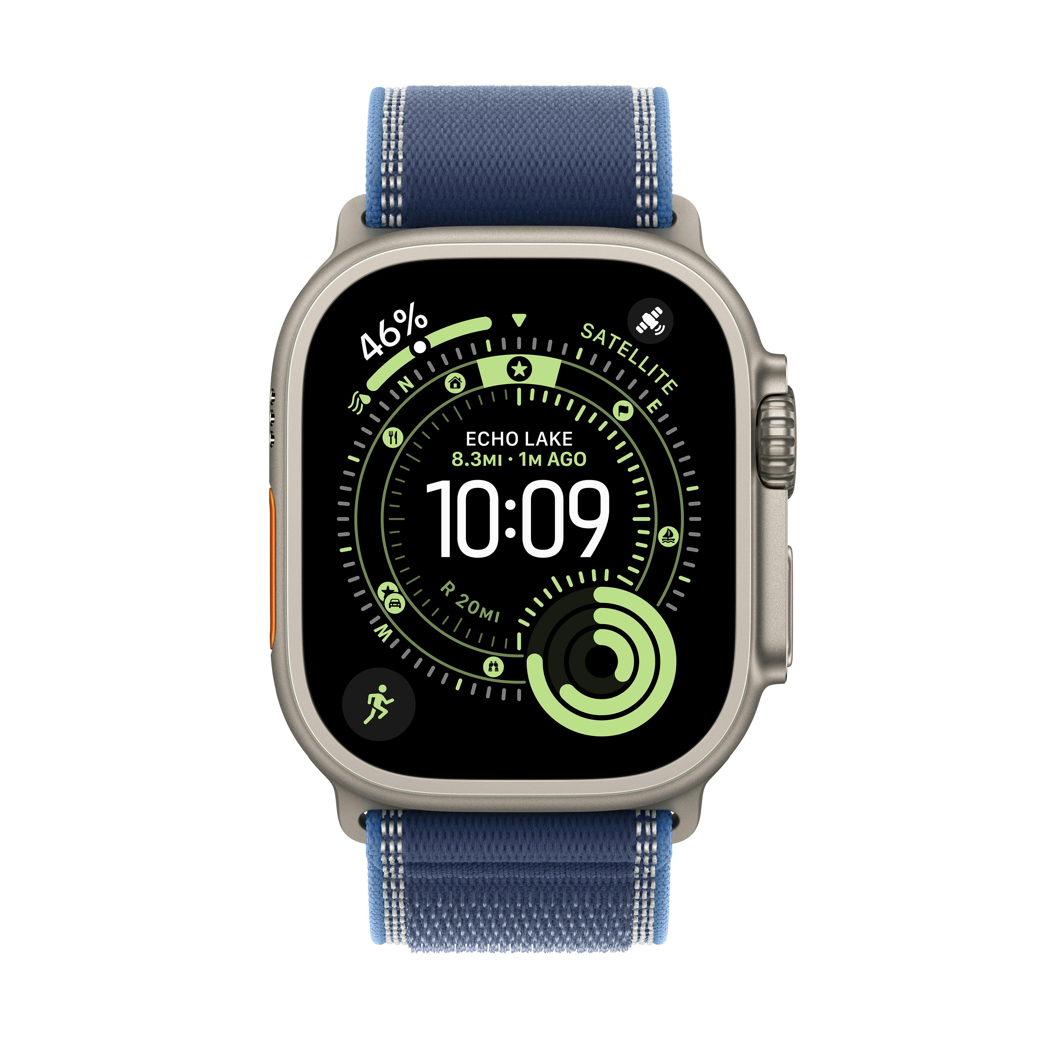 Apple Watch Ultra 3 Trail Naturel Titanium