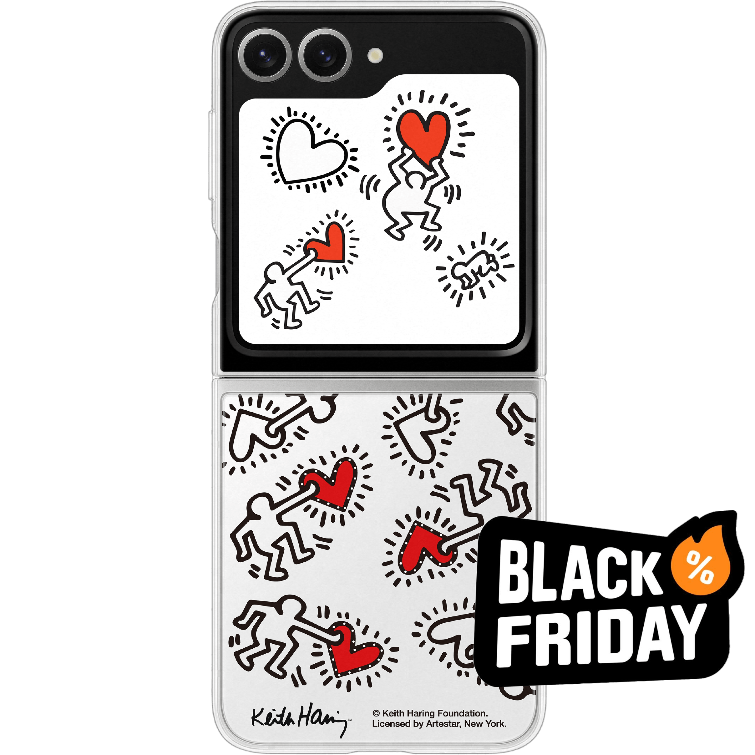 Samsung Galaxy Z Flip6 Flipsuit Hoesje Wit