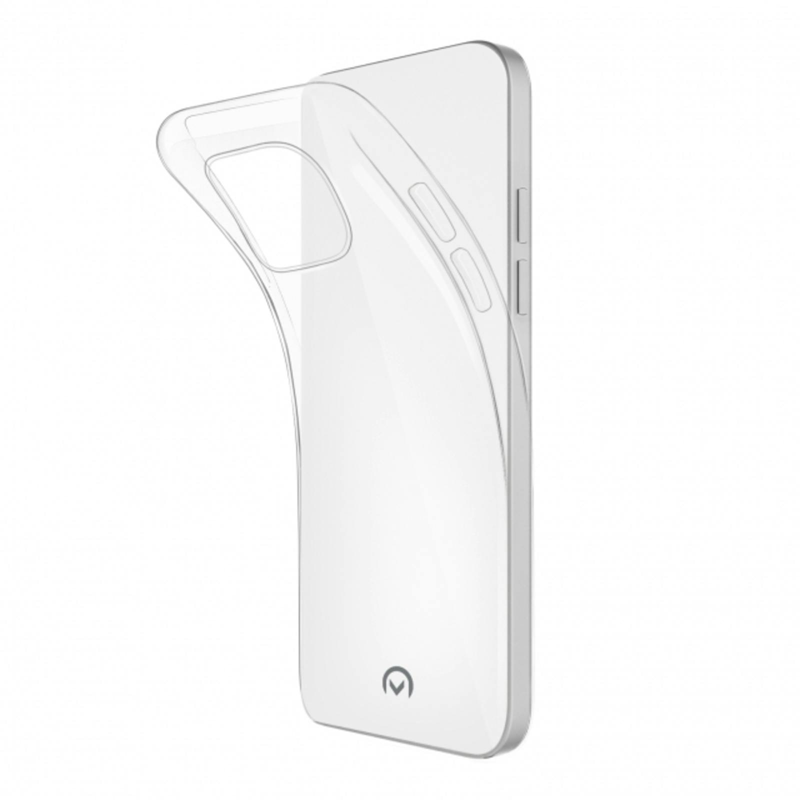 Mobilize iPhone 14 Pro Max Siliconen (TPU) Hoesje Transparant - Zijkant