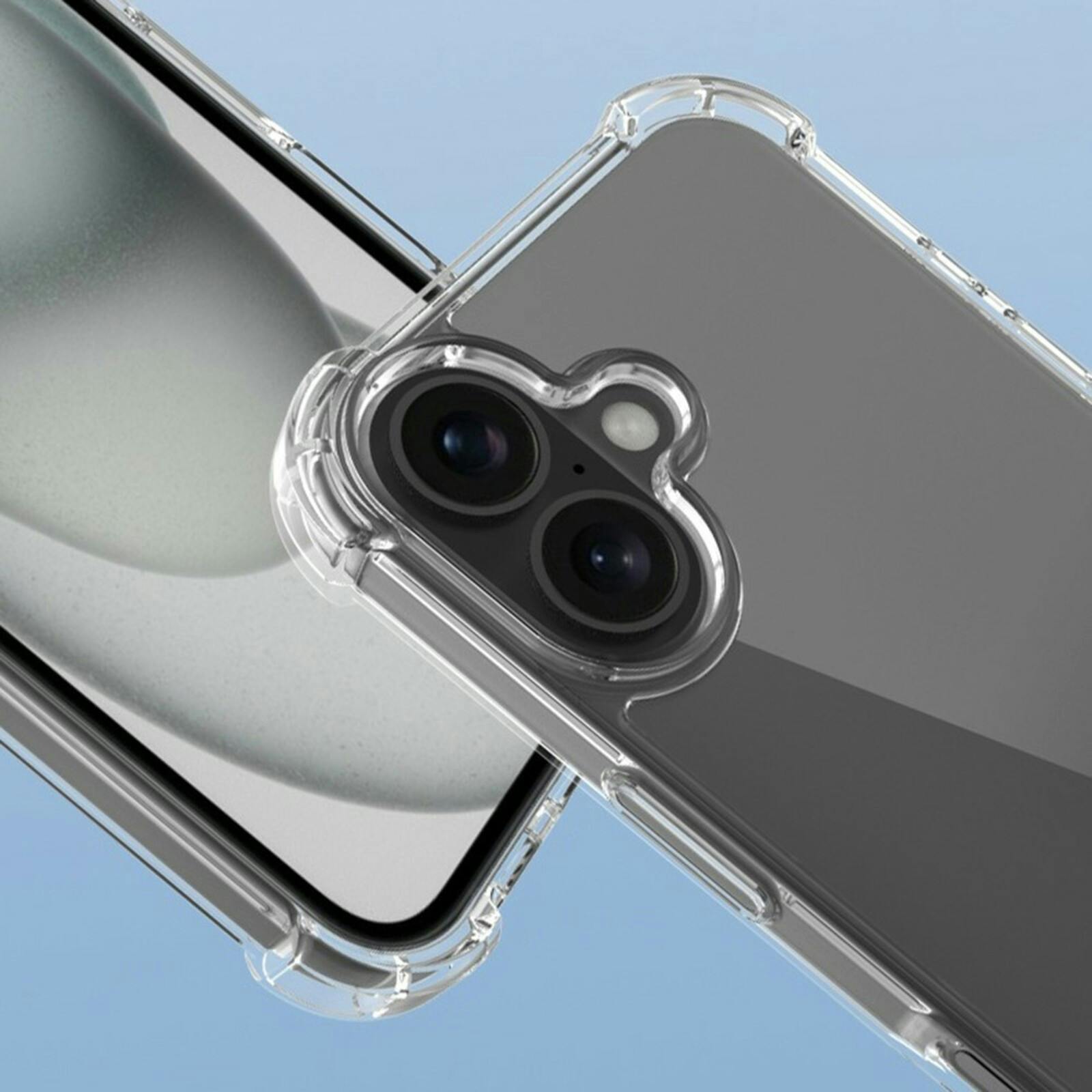 CaseBody Apple iPhone 16 Shockproof Hoesje Transparant