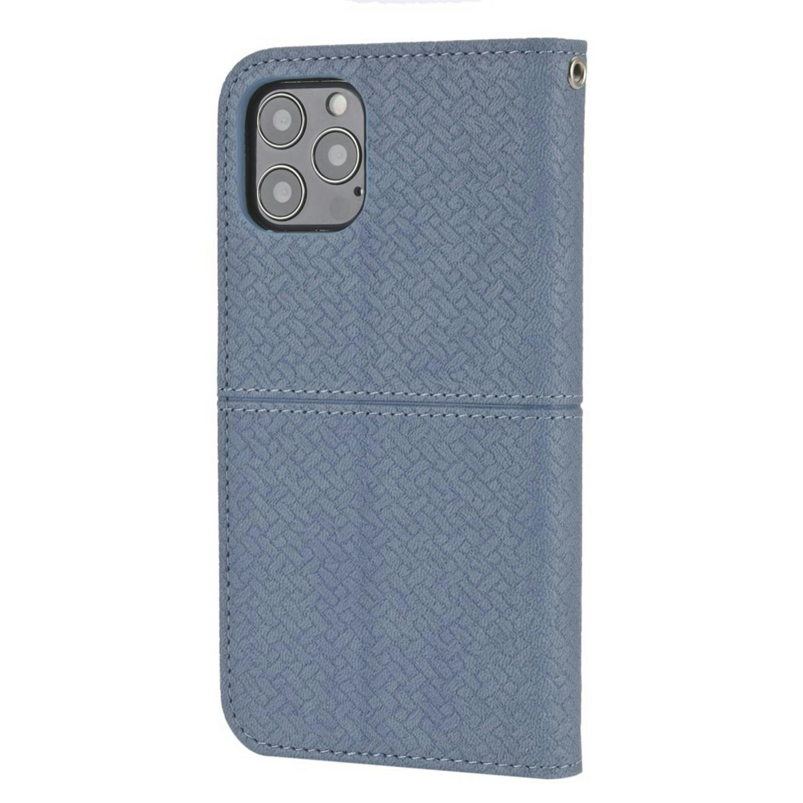 Comfycase iPhone 13 Zacht Boek Hoesje Blauw