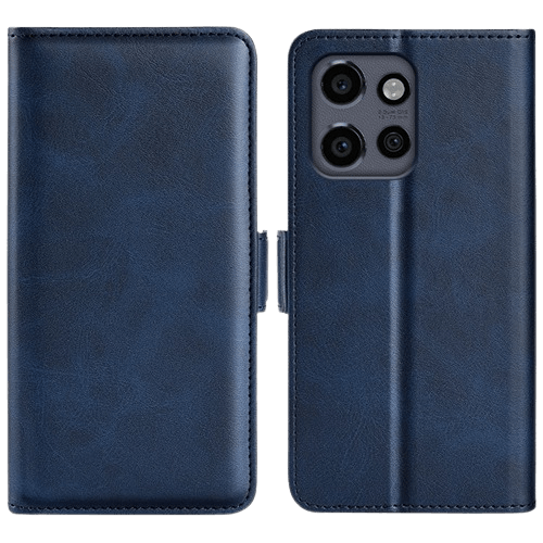 Comfycase Motorola Edge 50 Neo 5G Bookcase Hoesje Blauw