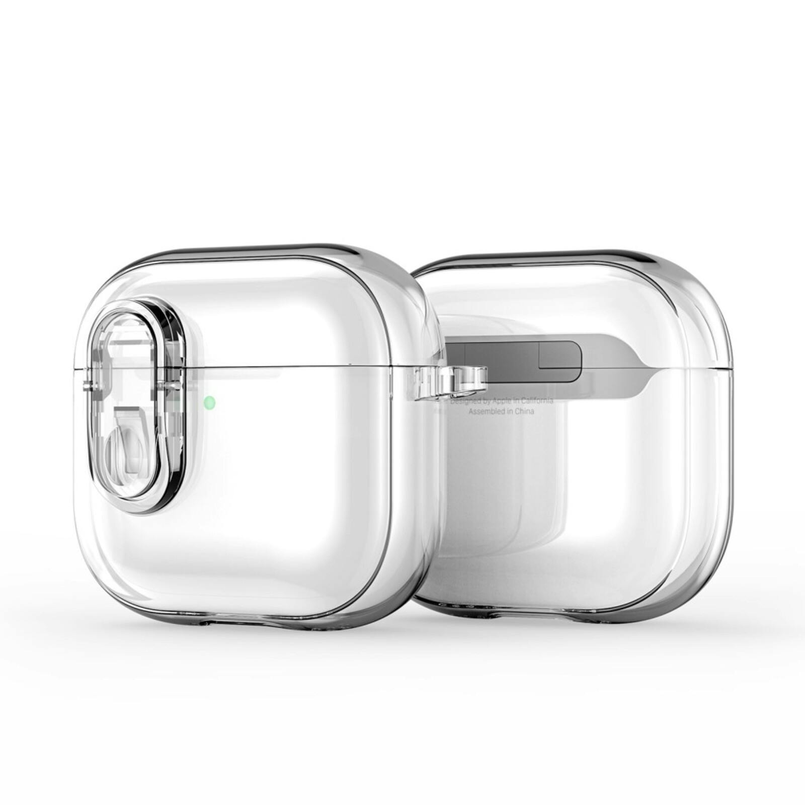 DUX DUCIS AirPods 4 PECL Series Hoesje met Haak Transparant