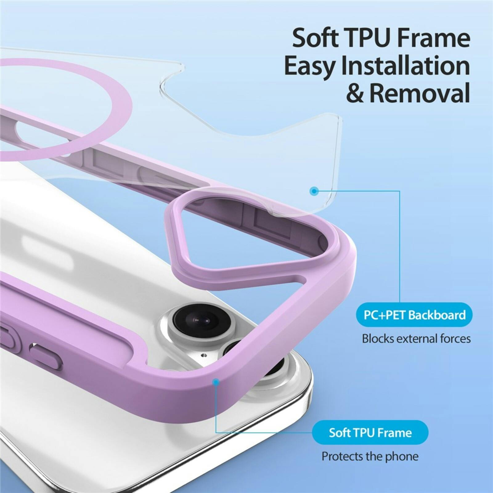 DUX DUCIS Apple iPhone 17 Skin X Pro Flipcover Paars