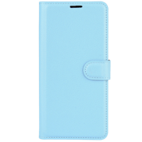 Mocaa Samsung Galaxy S21 Pasjes Portemonnee Hoesje Blauw