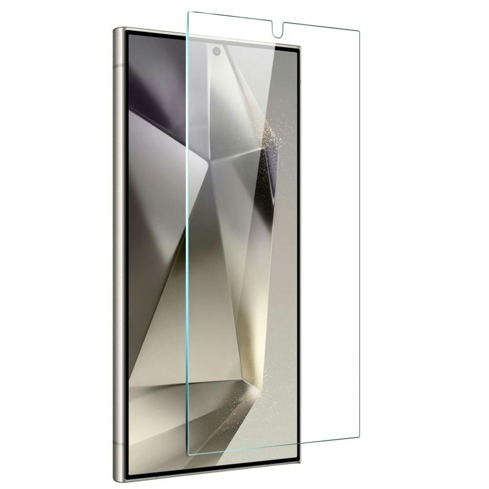 Northjo Samsung Galaxy S24 Ultra Hoesje en Screenprotector Transparant