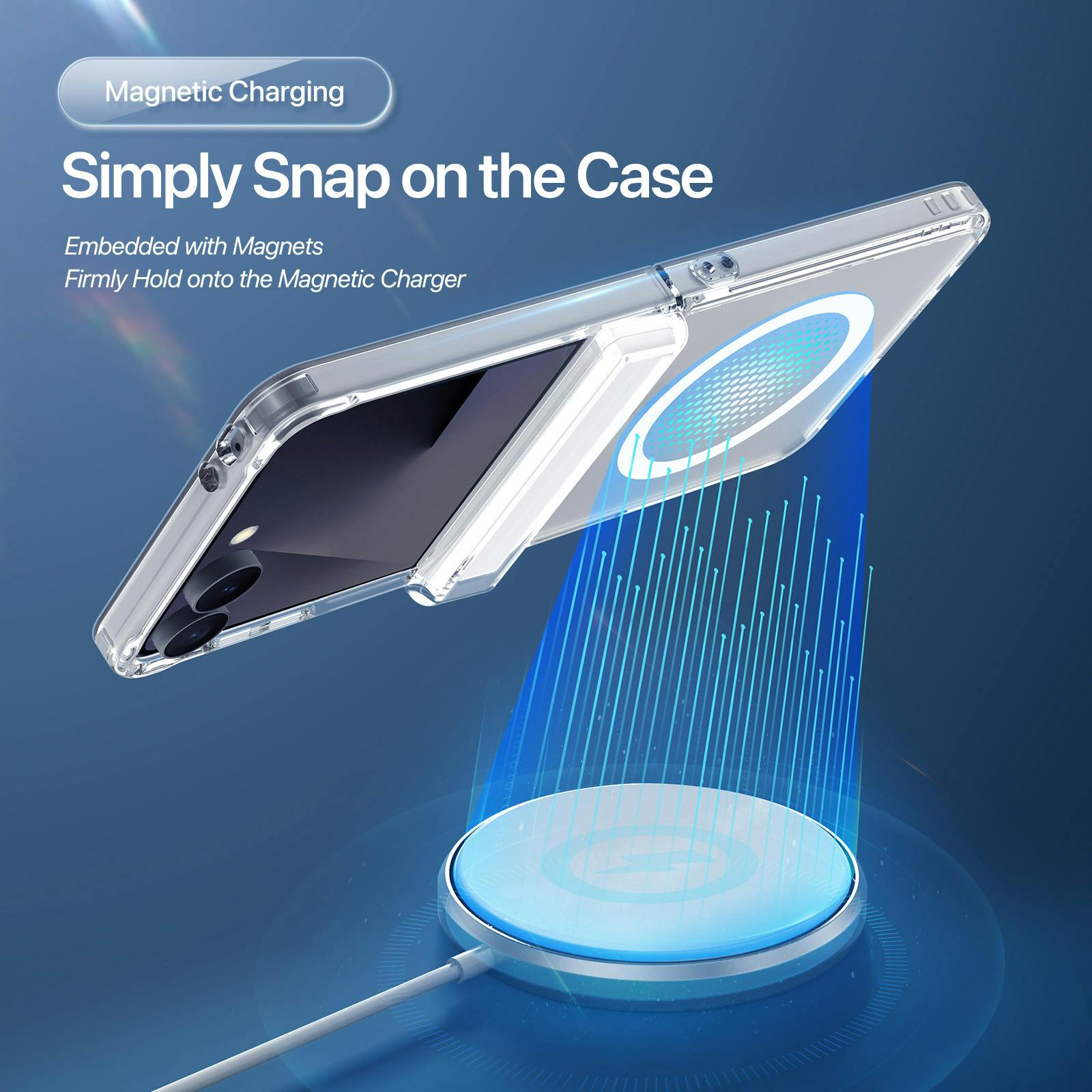 DUX DUCIS Samsung Galaxy Z Flip8 Premium Slim Protection Case Transparant