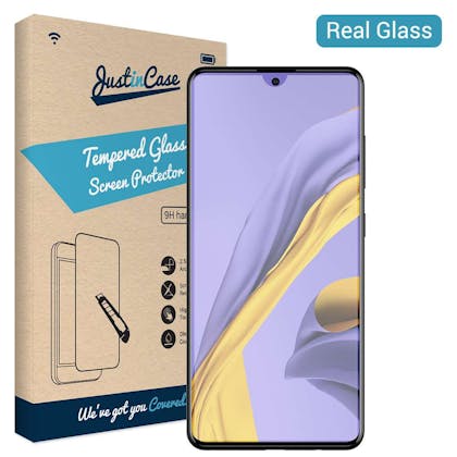 Just in Case Galaxy A51 Tempered Glass Screenprotector