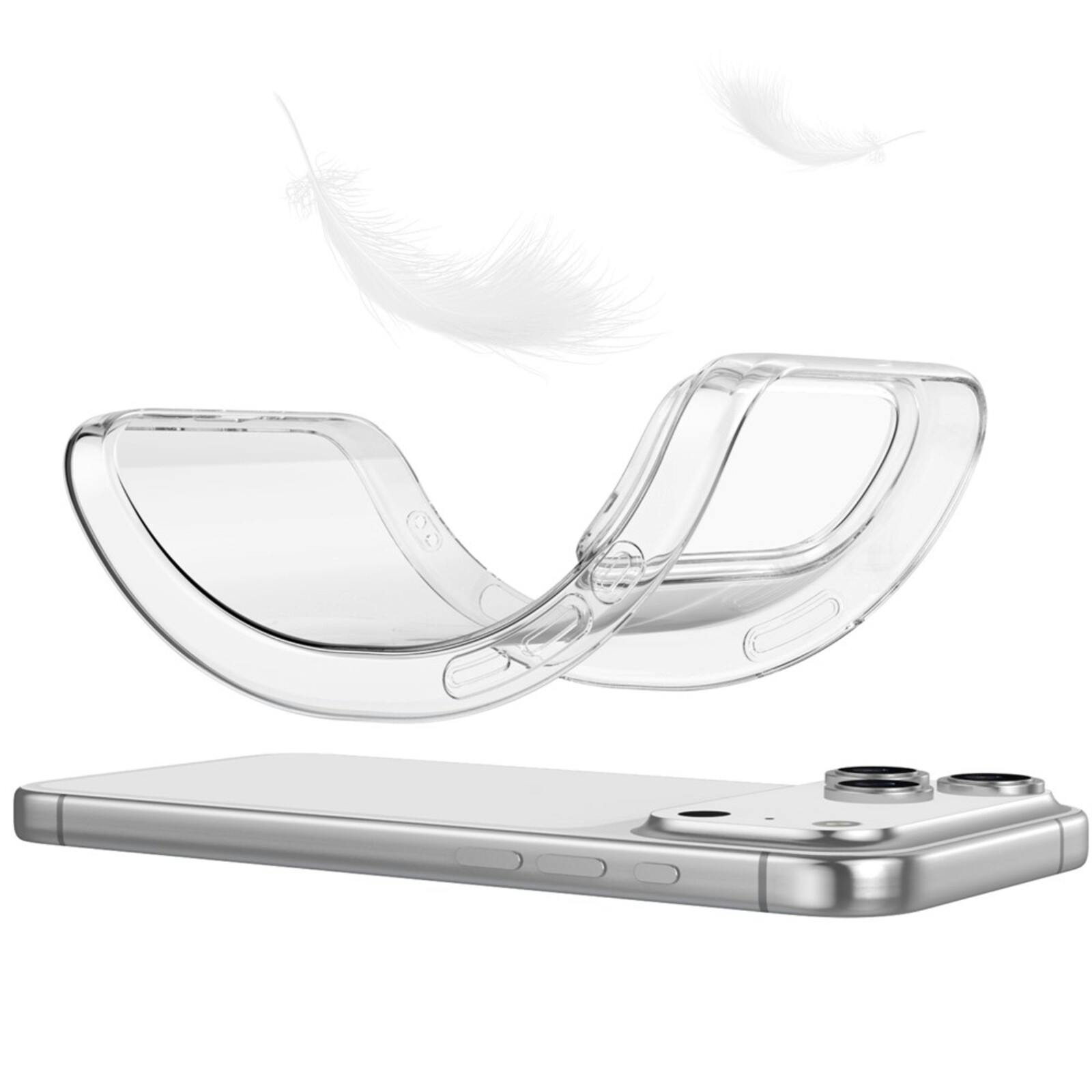 Mocaa iPhone 17 Pro Max / 18 Pro Max Clear Hoesje Transparant