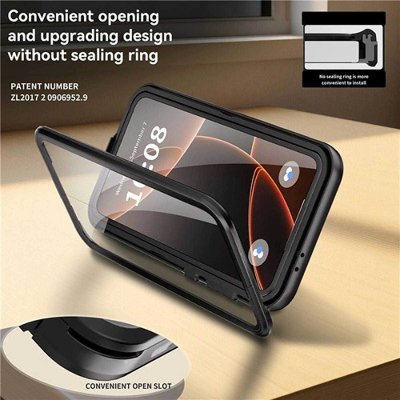 REDPEPPER Samsung Galaxy A56 Dot Pro Waterproof Hoesje Zwart