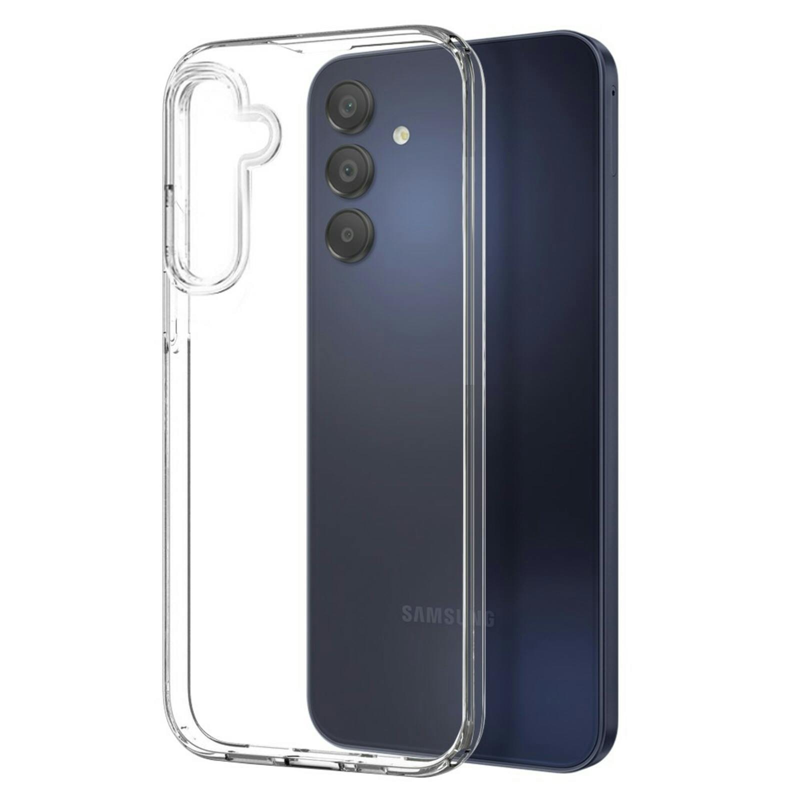 Northjo Samsung Galaxy A15 Plus All-in-One Protection Pack Transparant