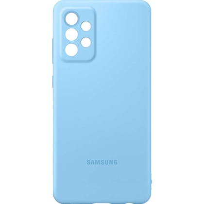 Samsung Galaxy A72 Siliconen Hoesje Blauw