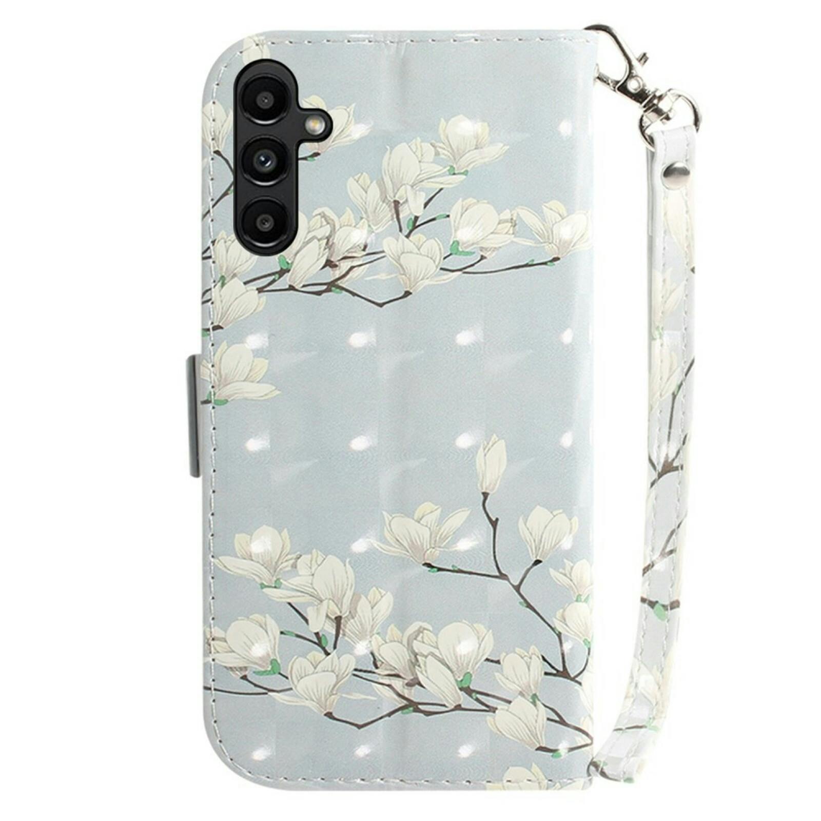 Comfycase Samsung Galaxy A25 Bookcase Hoesje Blossom Meerkleurig