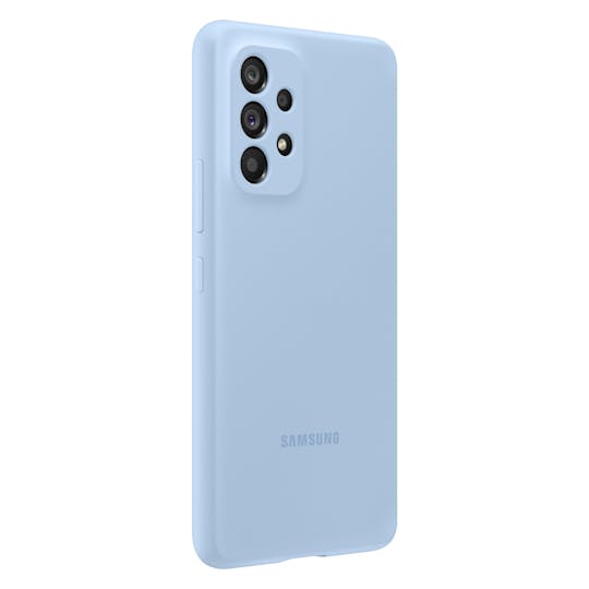 Samsung Galaxy A53 Siliconen Hoesje Arctic Blue