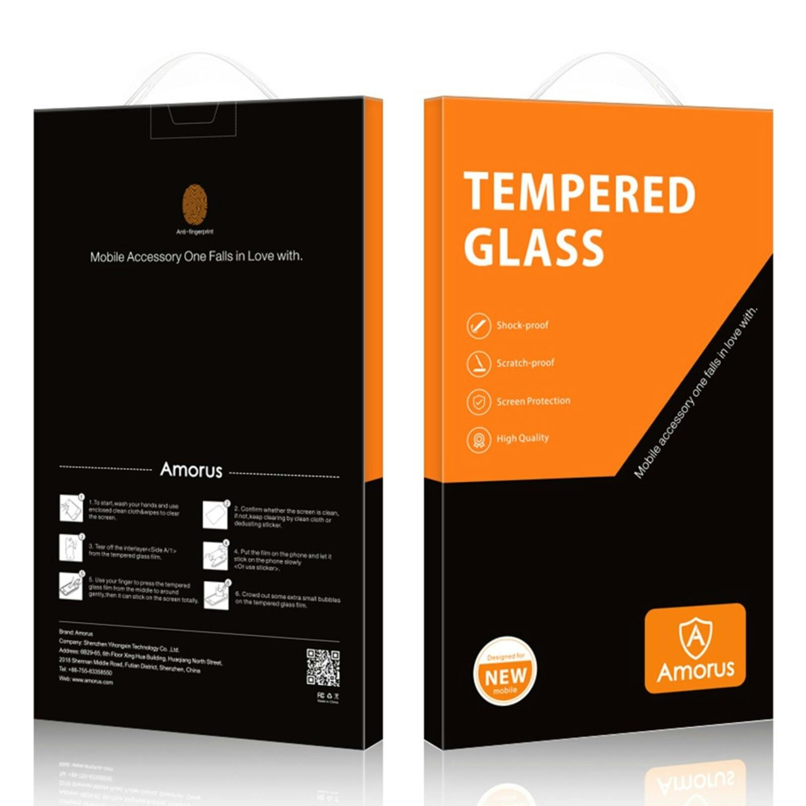 Amorus Xiaomi 15 Screenprotector Gehard Glas Transparant