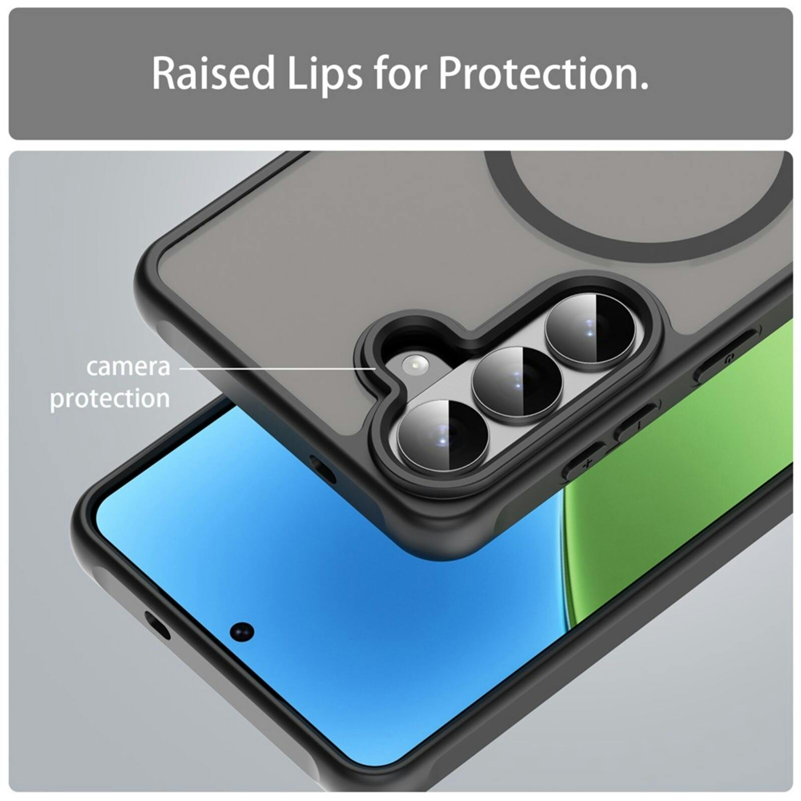 CaseBody Samsung Galaxy S26 Plus Magnetic Case Zwart