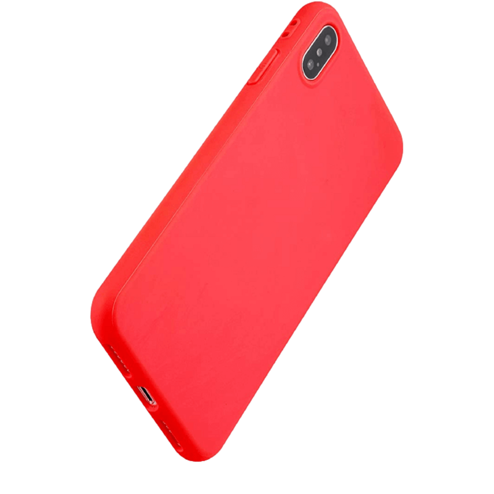 Mocaa iPhone Xs Max Telefoonhoesje Slim-Fit Rood