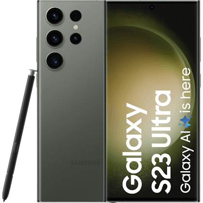 Samsung Galaxy S23 Ultra groen