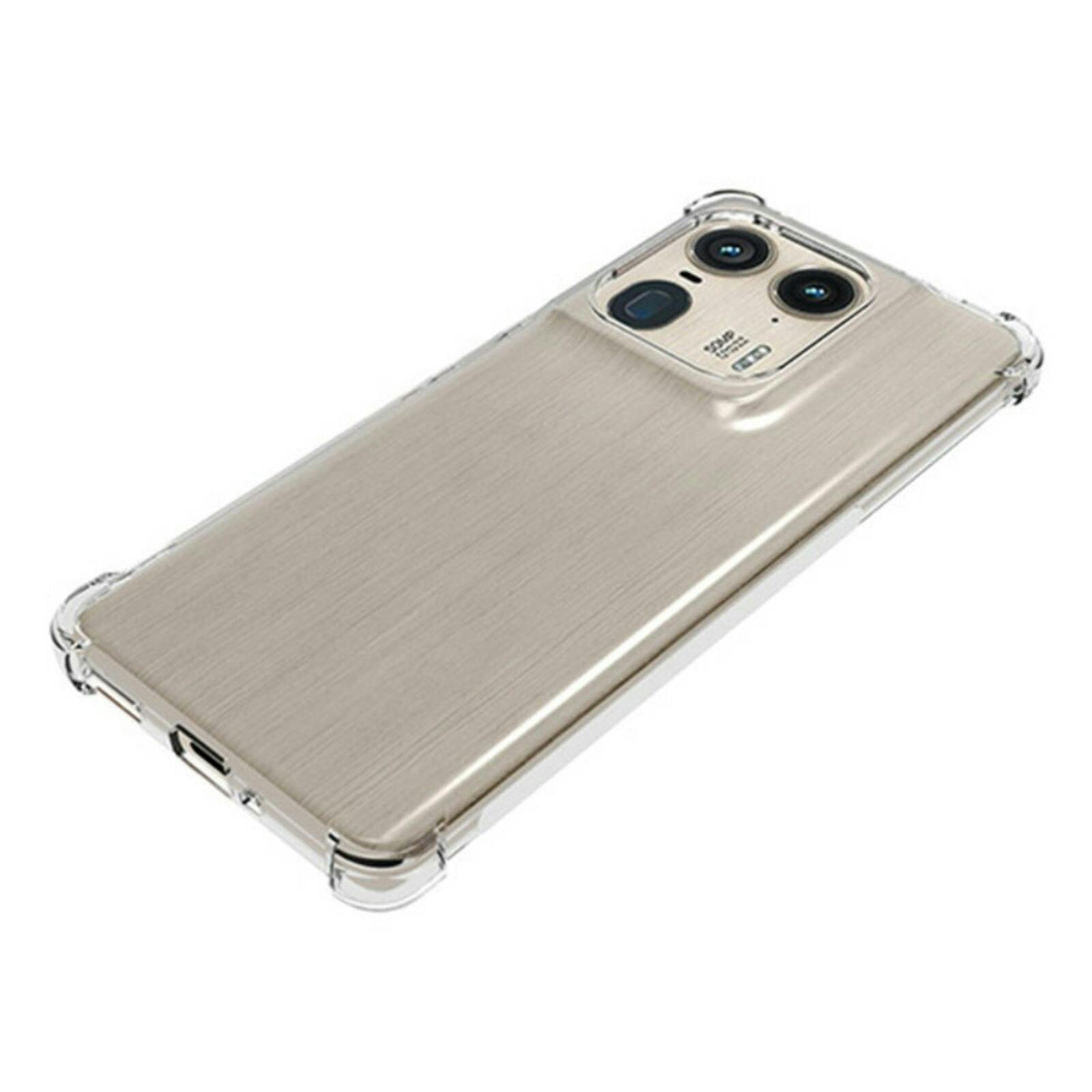 CaseBody Motorola Edge 50 Ultra Shockproof Hoesje Transparant