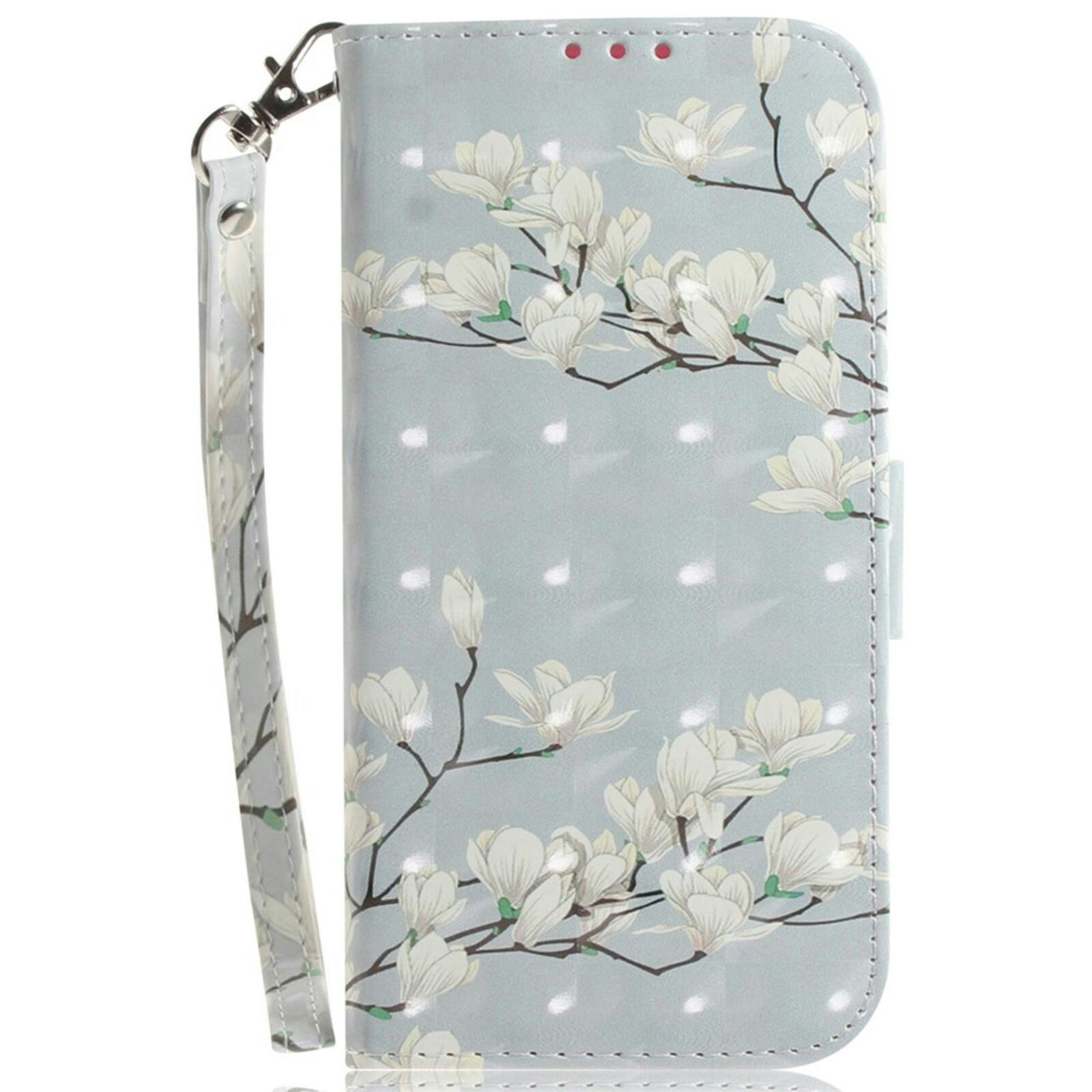 Comfycase Samsung Galaxy S25 FE Bookcase Hoesje Blossom Meerkleurig