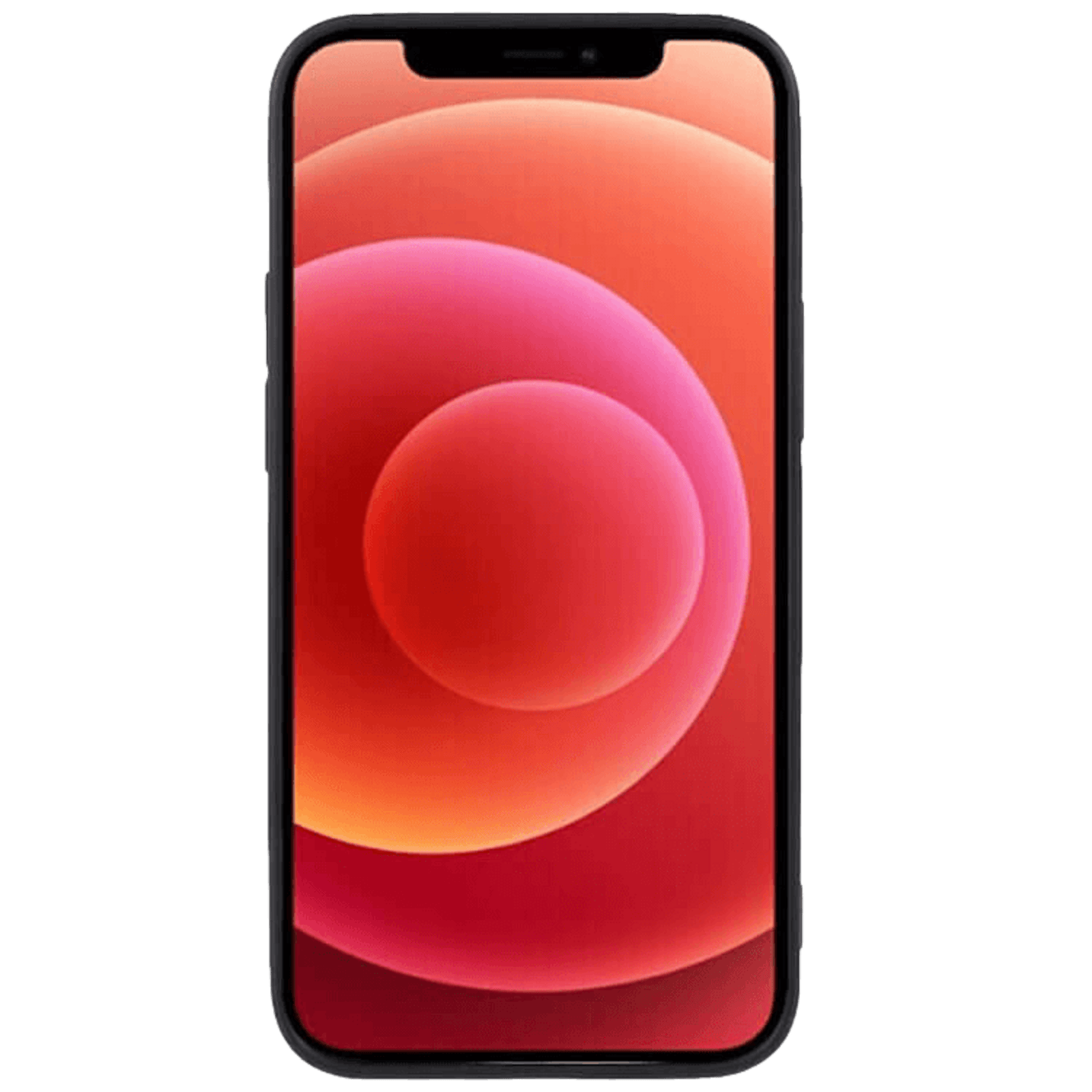 Mocaa iPhone 13 Mini Slim-Fit Telefoonhoesje Zwart