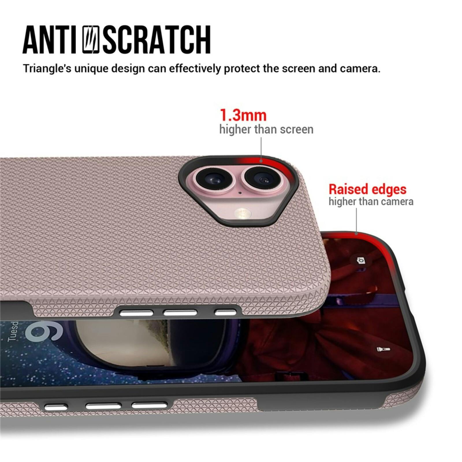 Mocaa Apple iPhone 17 Rugged MagSafe Hoesje Roze