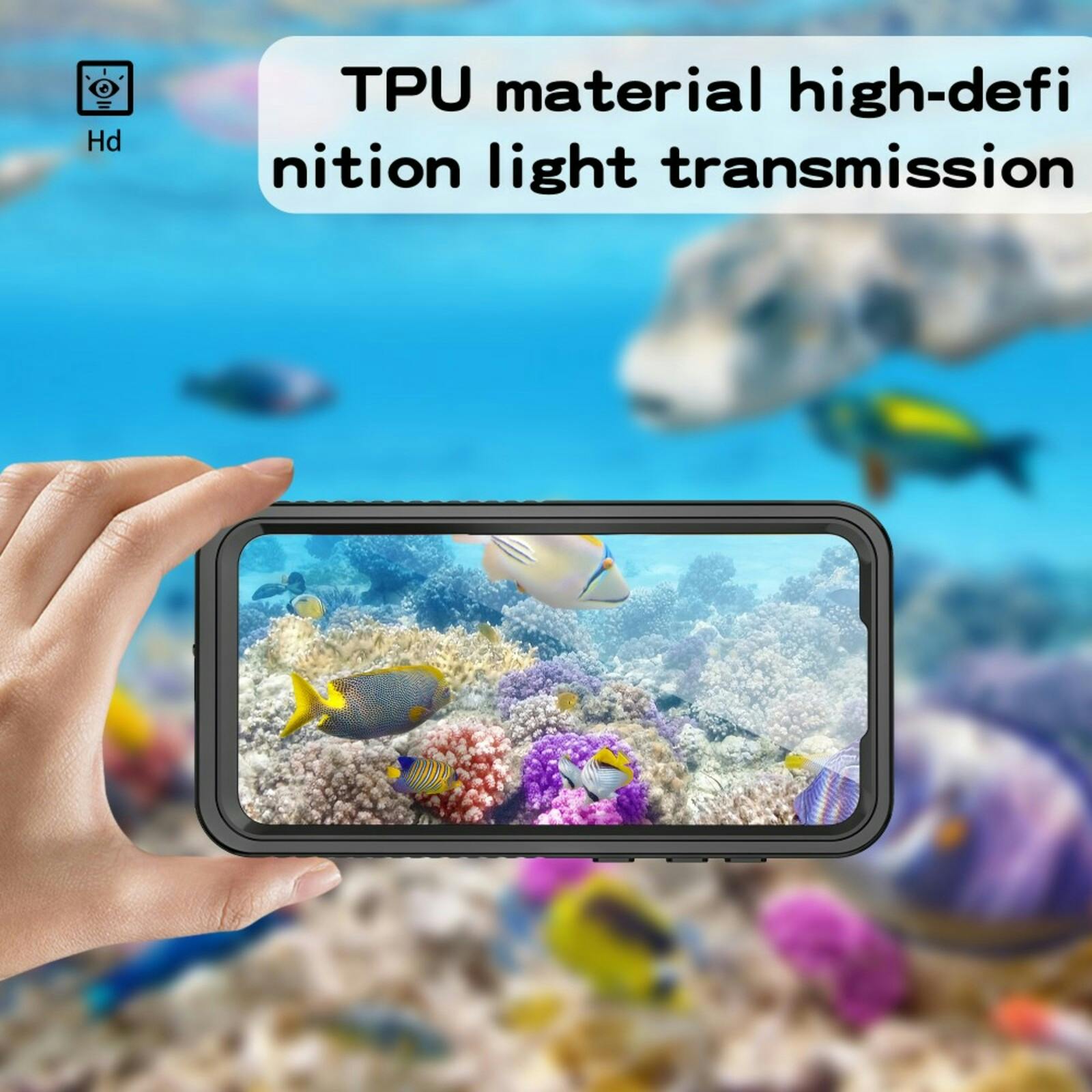 REDPEPPER Samsung S23 FE FS Series Waterproof Case Zwart