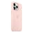 Apple iPhone 13 Pro MagSafe Siliconen Hoesje Chalk Roze