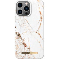 Ideal of Sweden iPhone 14 Pro Max Fashion Hoesje Carrara Gold - Voorkant