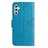 Comfycase Samsung Galaxy A35 Bookcase Hoesje Uiltjes Blauw