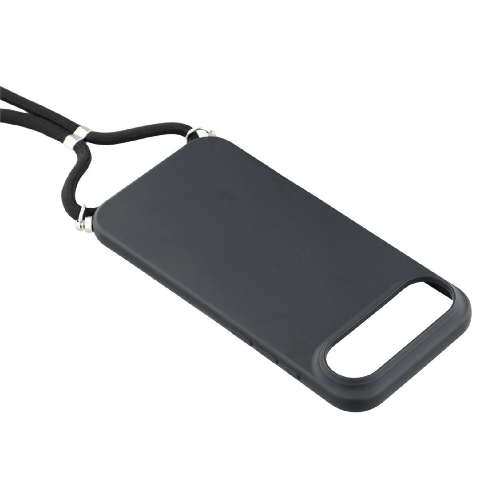 Mocaa Apple iPhone 17 Air Hoesje met Koord Zwart