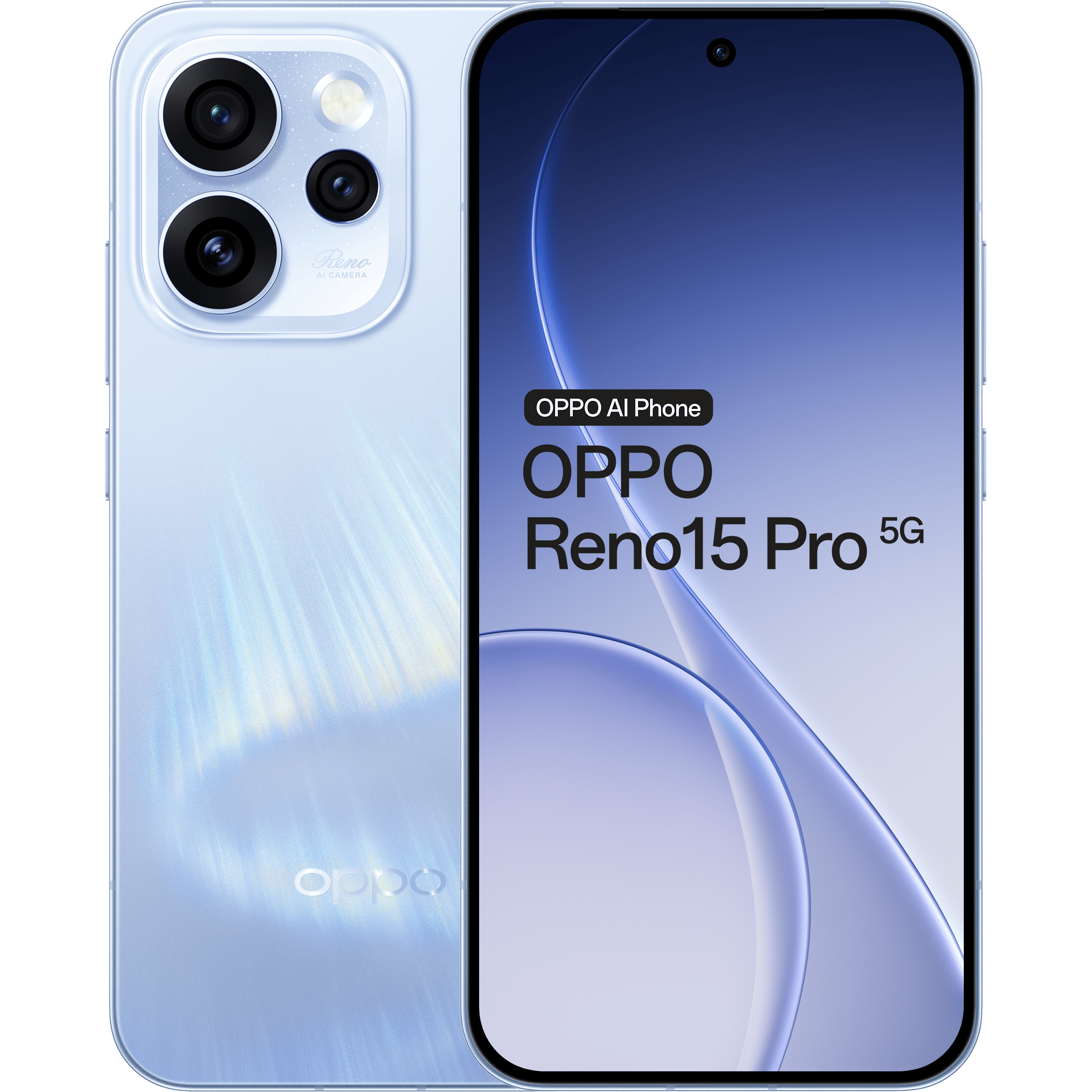 OPPO Reno15 Pro 5G Aurora Blue