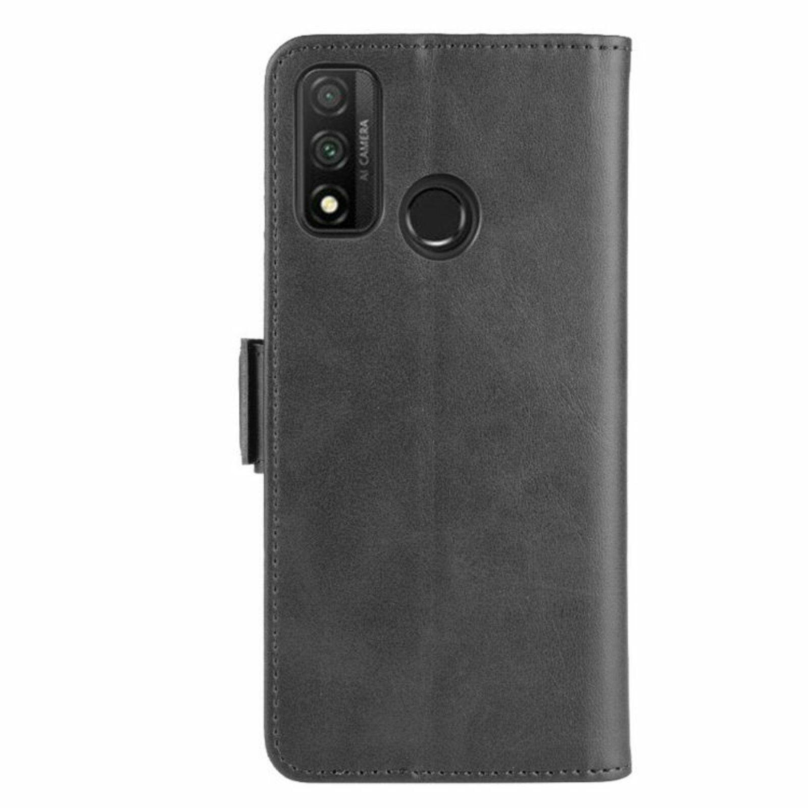 Comfycase Huawei P Smart 2020 Bookcase Hoesje Zwart