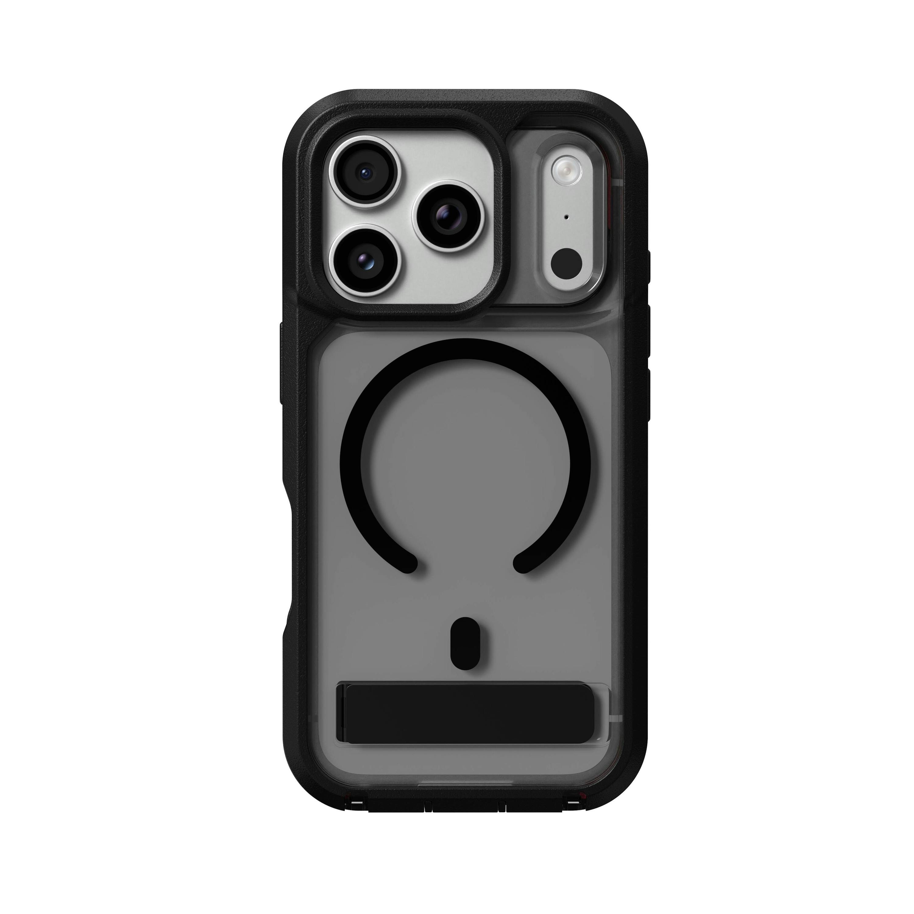 ZAGG iPhone 17 Pro / 18 Pro Rainier MagSafe Hoesje met Kickstand Zwart