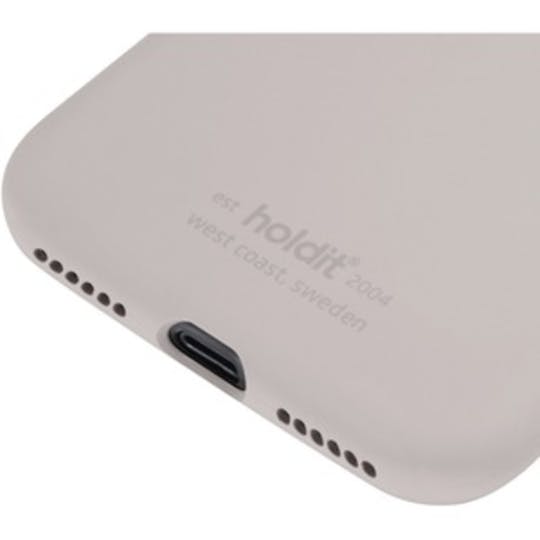 Holdit iPhone 11 Siliconen Hoesje Taupe