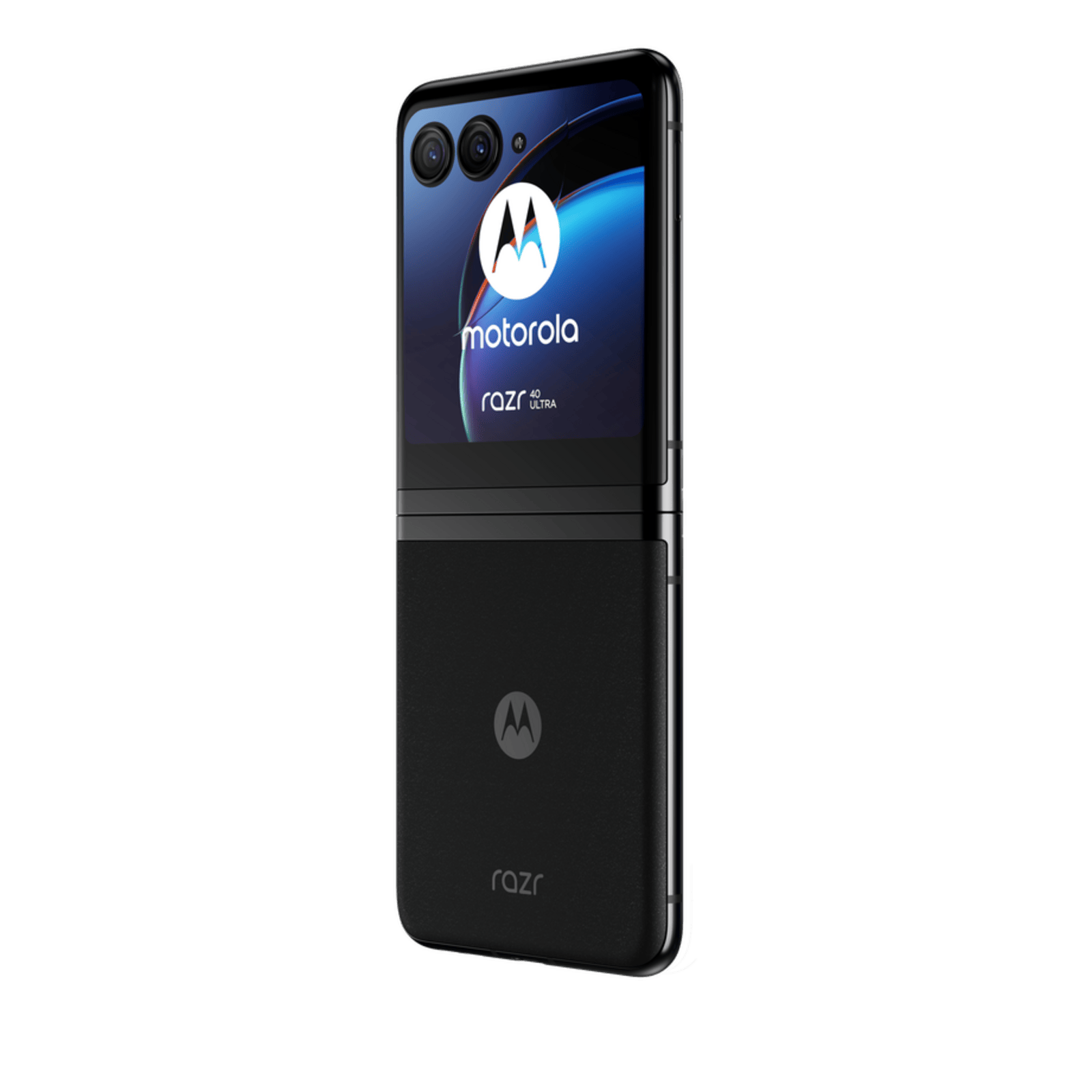 Motorola Razr 40 Ultra Infinite Black - Aanzicht vanaf rechts