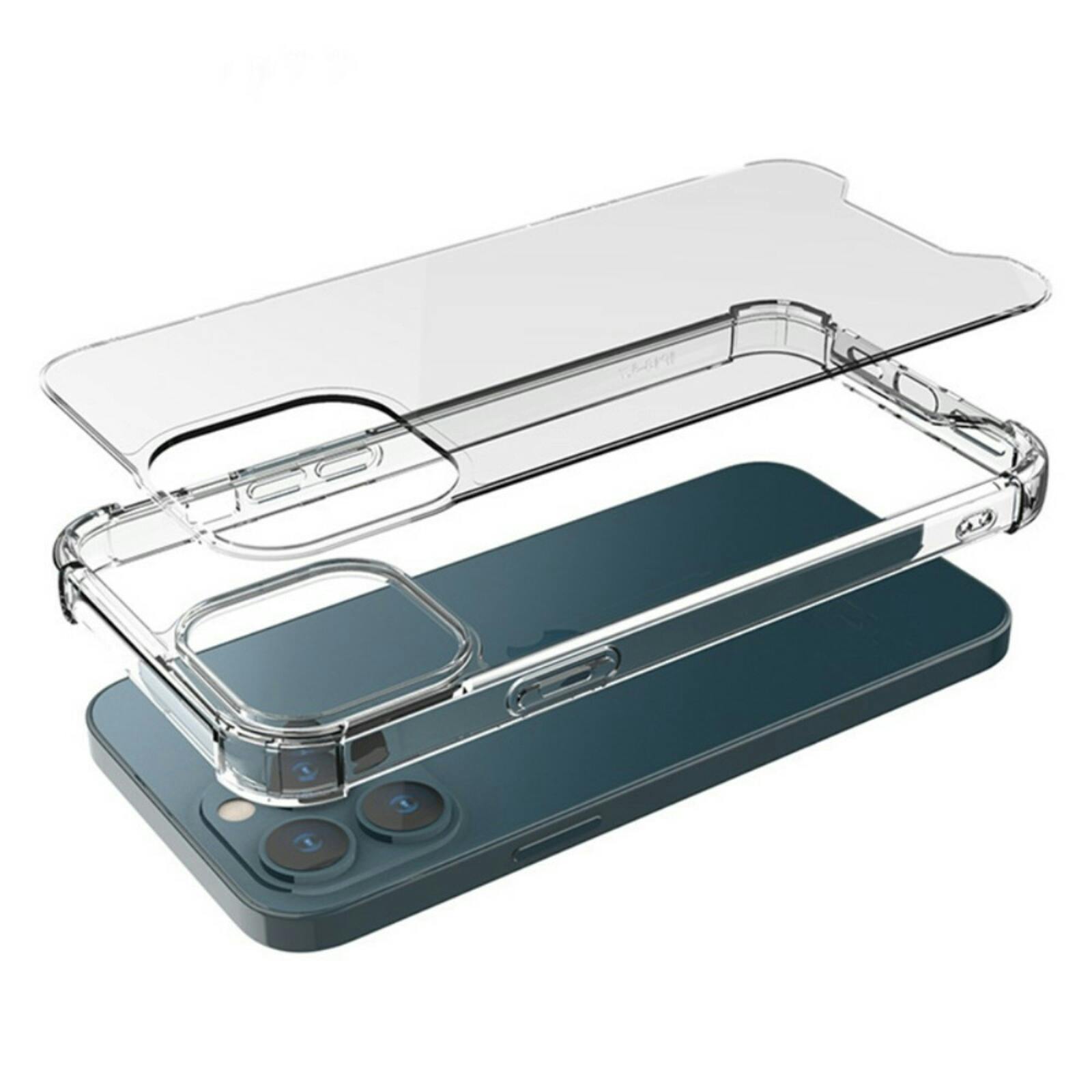 CaseBody iPhone 15 Pro Shockproof Hoesje Transparant