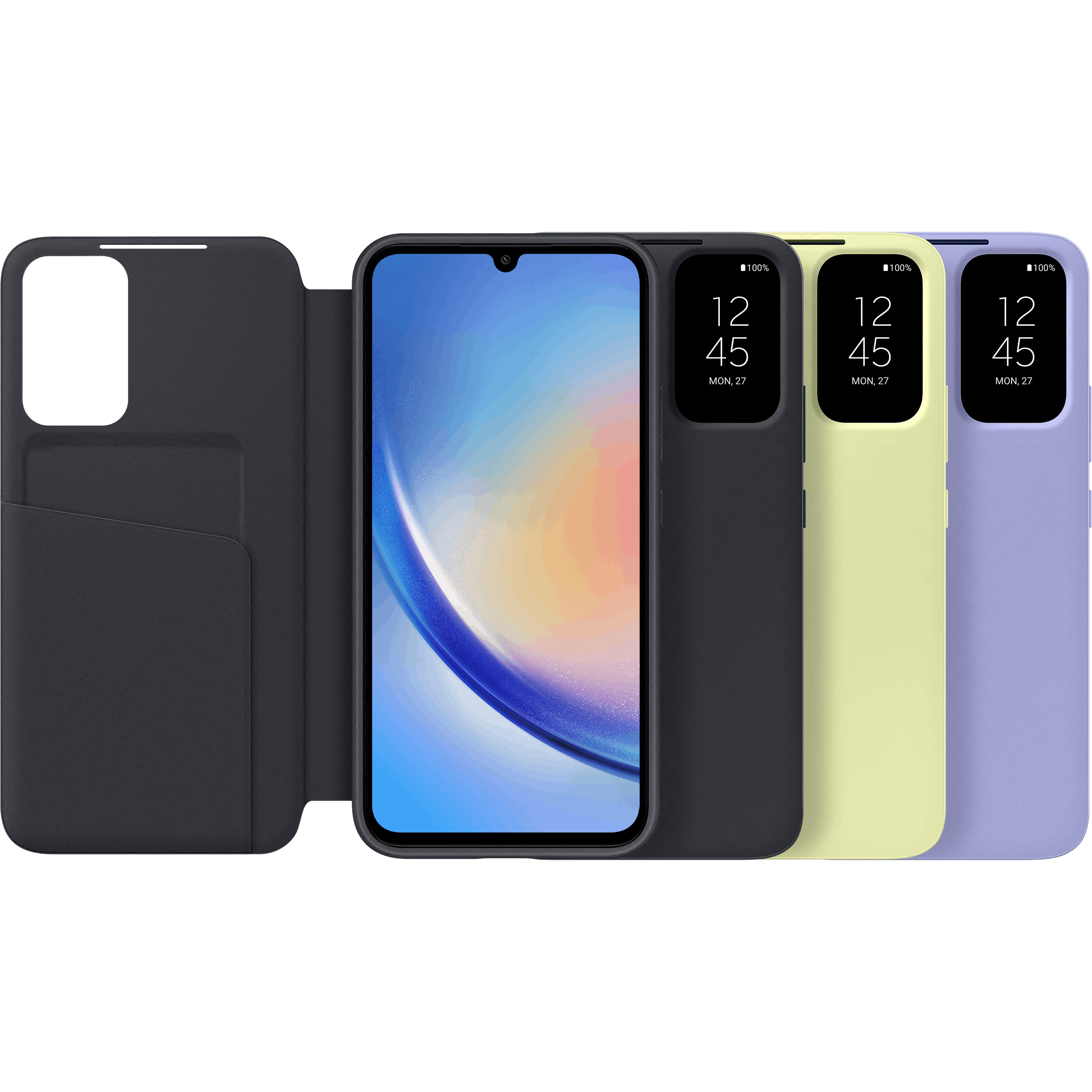 Samsung Galaxy A34 Smart View Portemonnee Hoesje - Alle kleuren