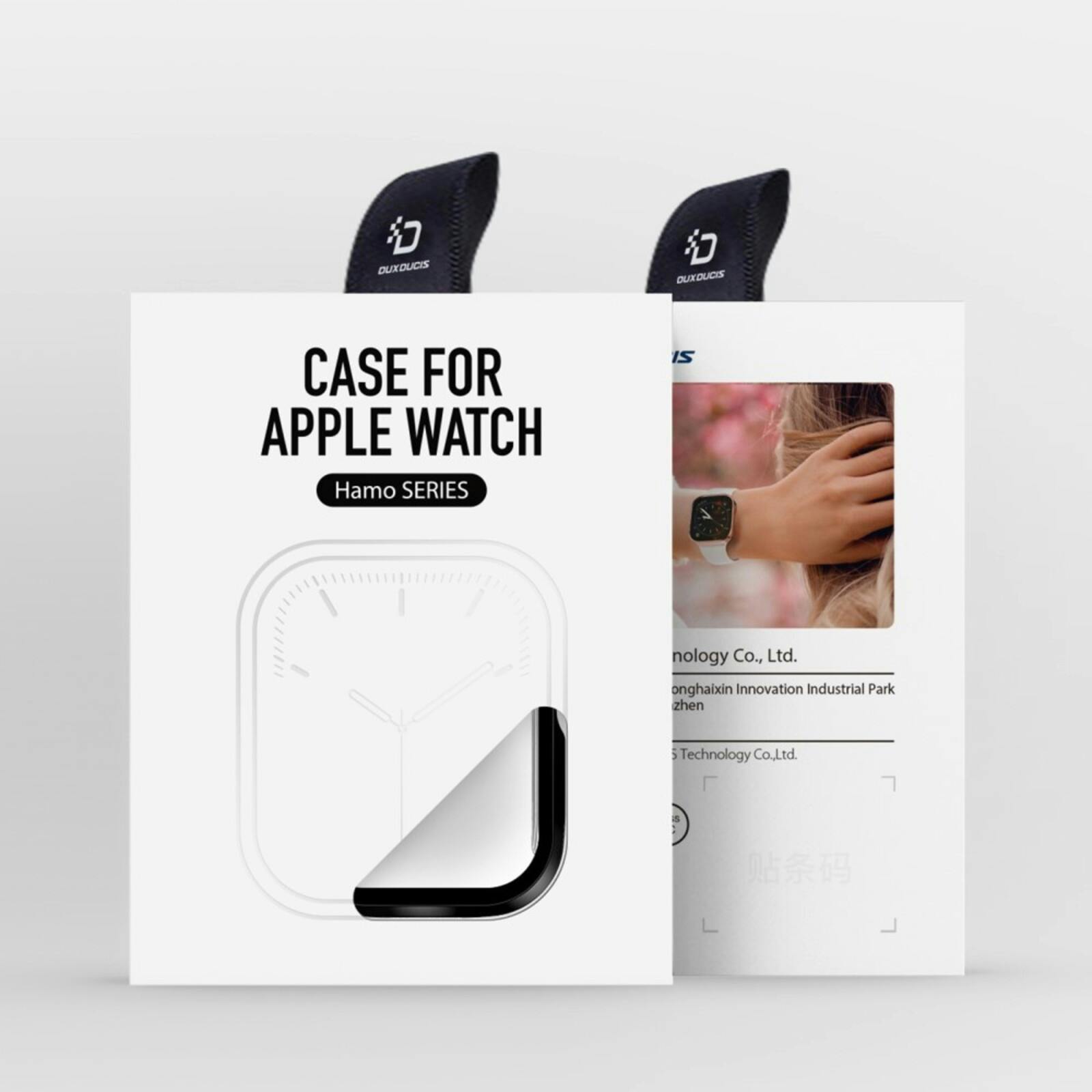 DUX DUCIS Apple Watch Series 10 42mm Hamo Hoesje Zwart